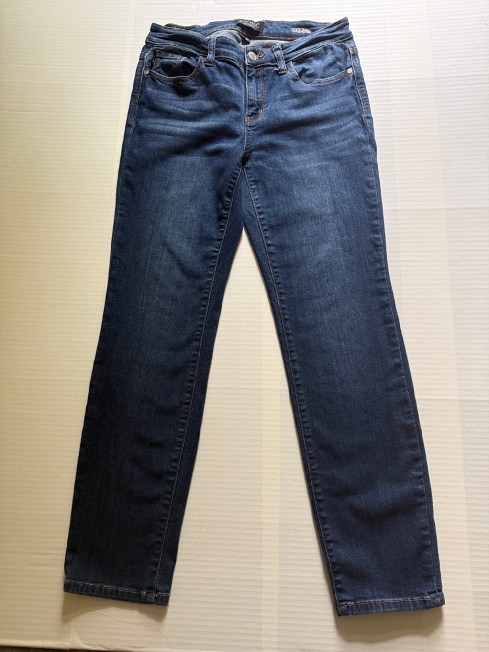 Judy Blue Dark Blue Straight-Leg Women's Jeans Size 9/29